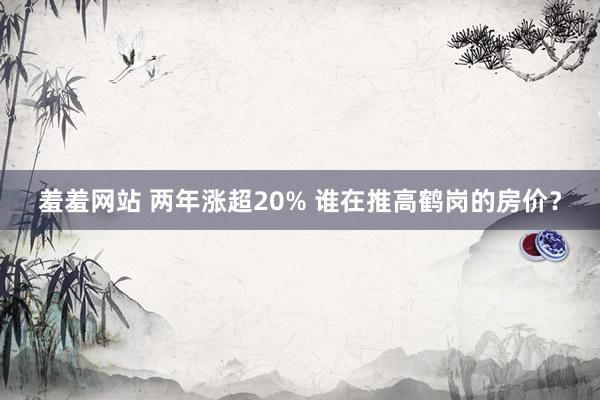 羞羞网站 两年涨超20% 谁在推高鹤岗的房价？